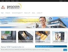 Tablet Screenshot of procoin.eu